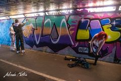 Graffiti artists and Me